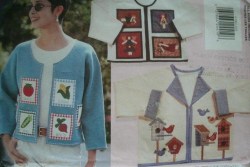4700 BUTTERICK APPLIQUE JACKETS VARIETY PATTERN SM-LARGE 8-18